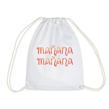 Mañana Mañana - Sac de sport léger - blanc - Devant