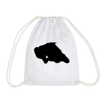 MotoGP #1 - Drawstring Bag - white - Front