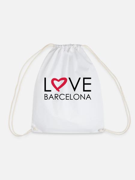 amour barcelona - Sac de sport léger - blanc