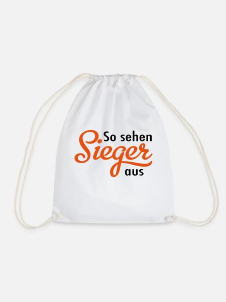Sieger - Turnbeutel - Weiß