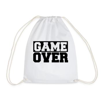 game_over - Sac de sport léger - blanc - Devant