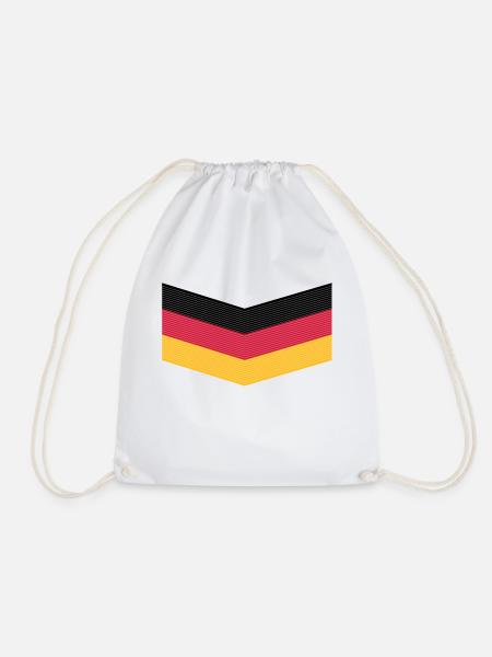 Deutschland Trikot - Turnbeutel - Weiß