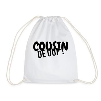 Oncle / Tante / Cousin / Cousine - Sac de sport léger - blanc - Devant