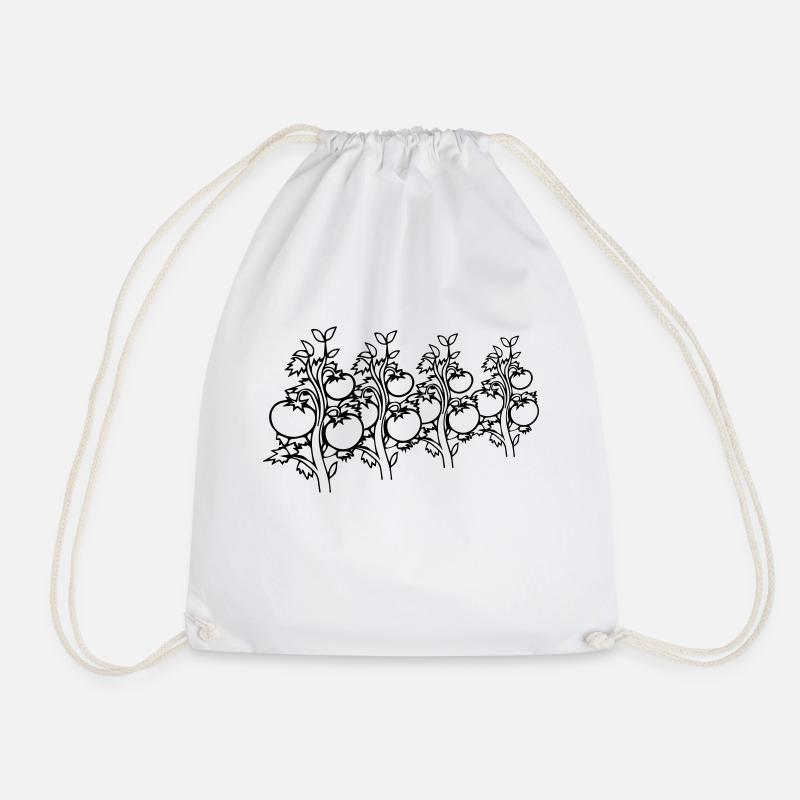 tomates légume - Sac de sport léger - blanc