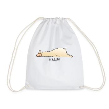 Drama Lama - Drawstring Bag - white - Front