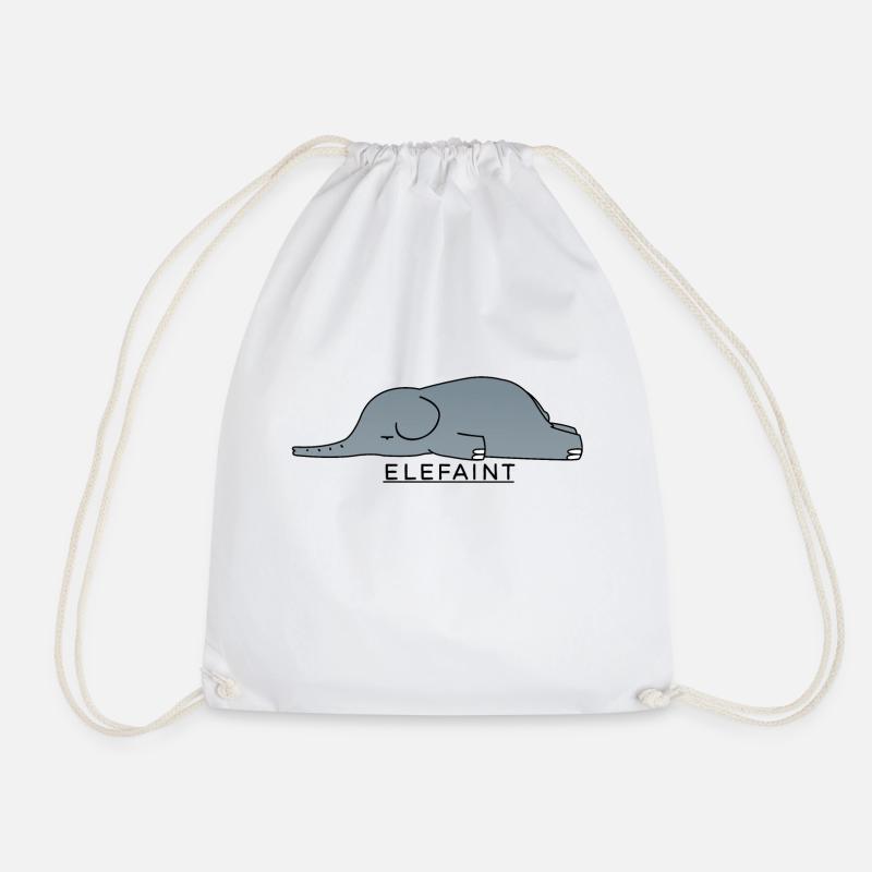 Elefaint - Sac de sport léger - blanc