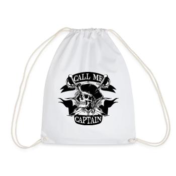 APPELEZ-MOI LE CAPITAINE CAPITAINE - Sac de sport léger - blanc - Devant