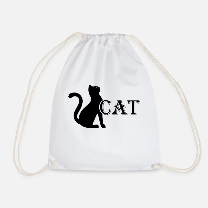 Chat Chat - Sac de sport léger - blanc