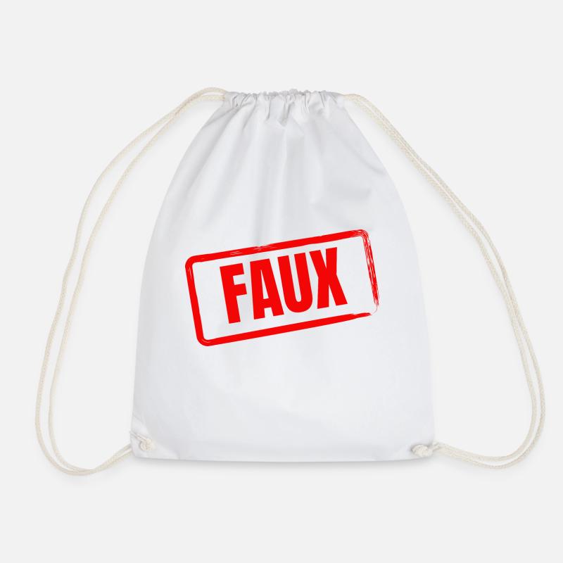FAUX - Sac de sport léger - blanc