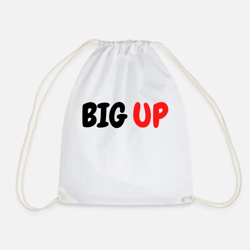 BIG UP - Turnbeutel - Weiß