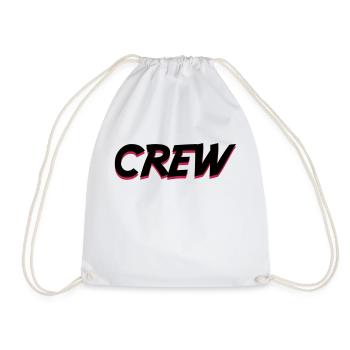 Crew - Drawstring Bag - white - Front