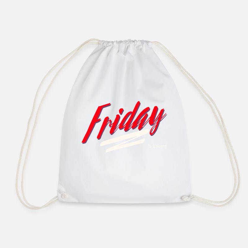 Friday Design - Turnbeutel - Weiß