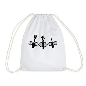 Artisan Mécanicien Artisan Tournevis - Sac de sport léger - blanc - Devant
