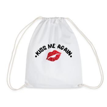 Collection pour les amoureux - pour chaque couple - Sac de sport léger - blanc - Devant