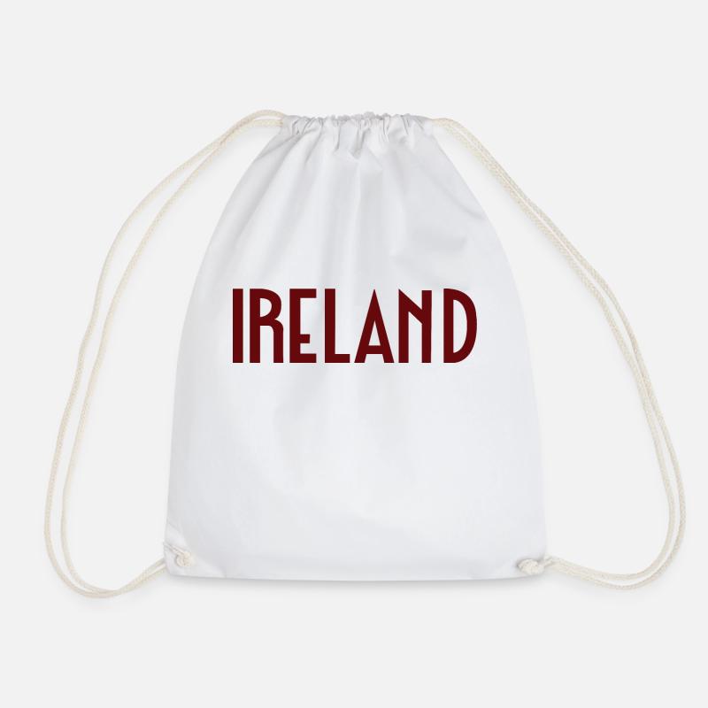 Irland - Turnbeutel - Weiß