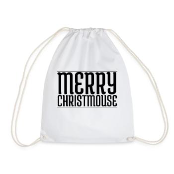 cottondrawstringbag come funny funny quote - Drawstring Bag - white - Front