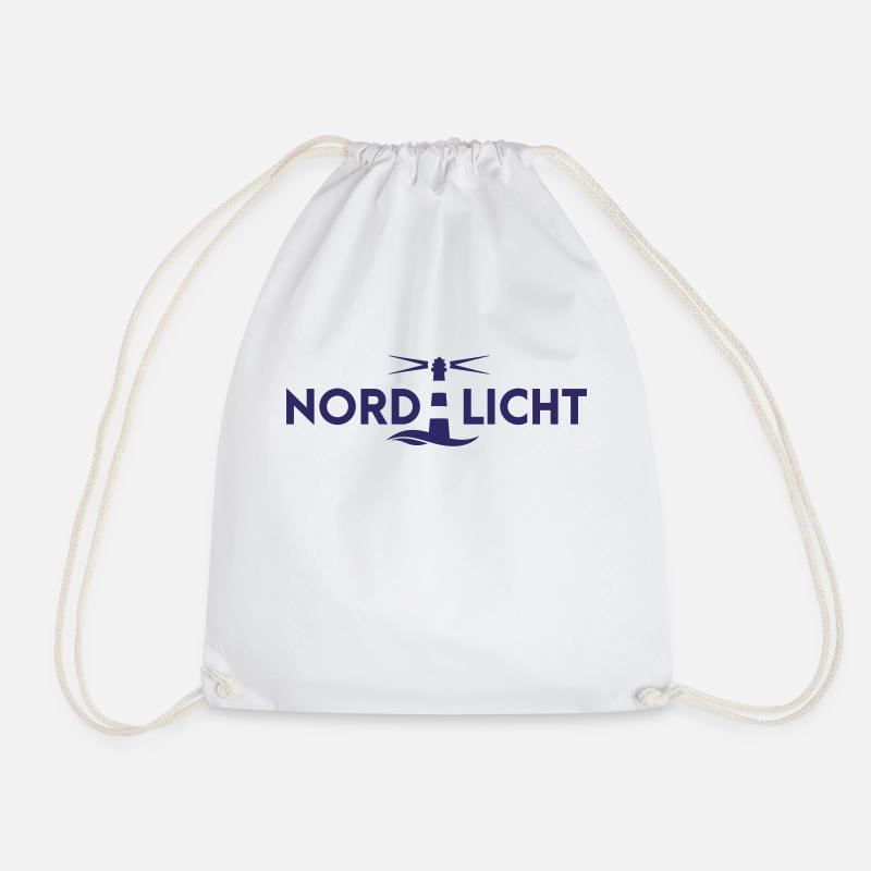 Nordlicht - Turnbeutel - Weiß