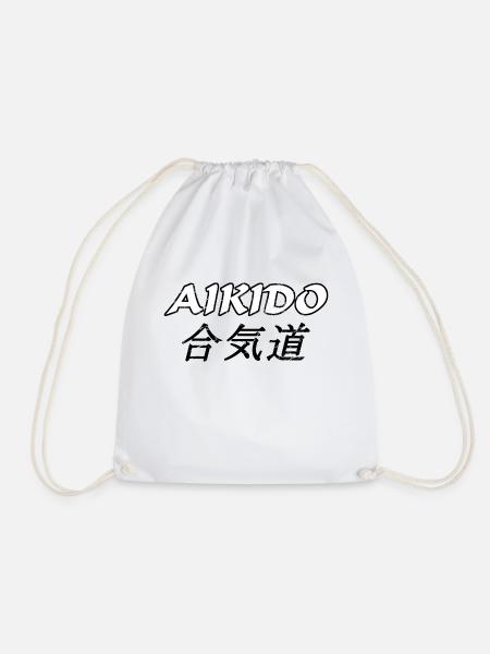 Aikido - Turnbeutel - Weiß
