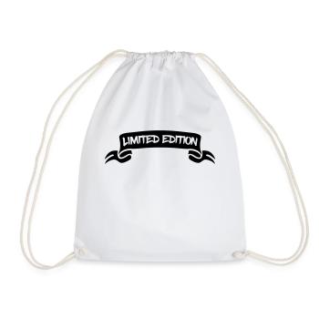 Limited Edition - Drawstring Bag - white - Front