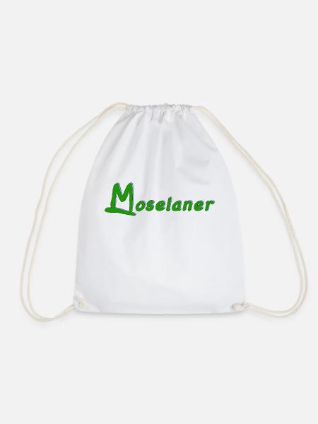 Moselaner grün - Turnbeutel - Weiß