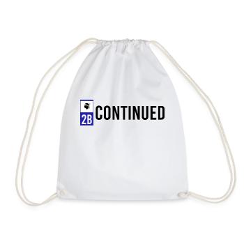 2b continued - Sac de sport léger - blanc - Devant