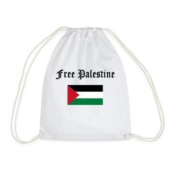 Libérer la Palestine - Sac de sport léger - blanc - Devant