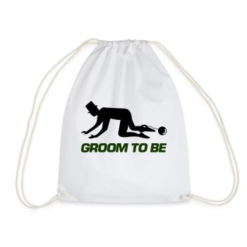 Futur marié - Sac de sport léger - blanc - Devant