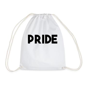 PRIDE - Drawstring Bag - white - Front