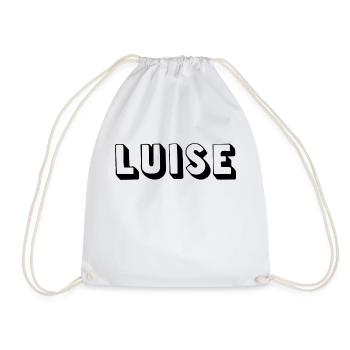 Nom - Luise - Sac de sport léger - blanc - Devant