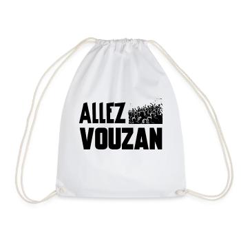 allez vouzan - Sac de sport léger - blanc - Devant