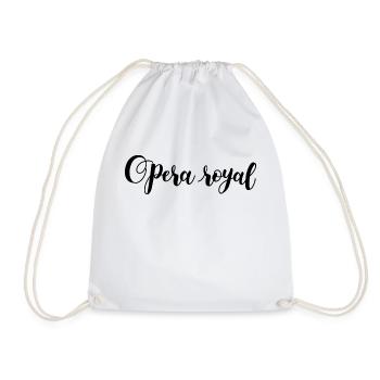 Royal Opera House - Drawstring Bag - white - Front
