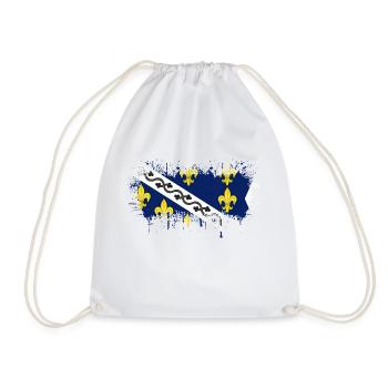 Bosnie-Herzégovine europe sarajavo drapeau mostar - Sac de sport léger - blanc - Devant