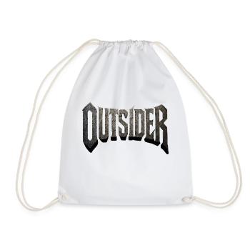Outsider - Turnbeutel - Weiß - Vorne