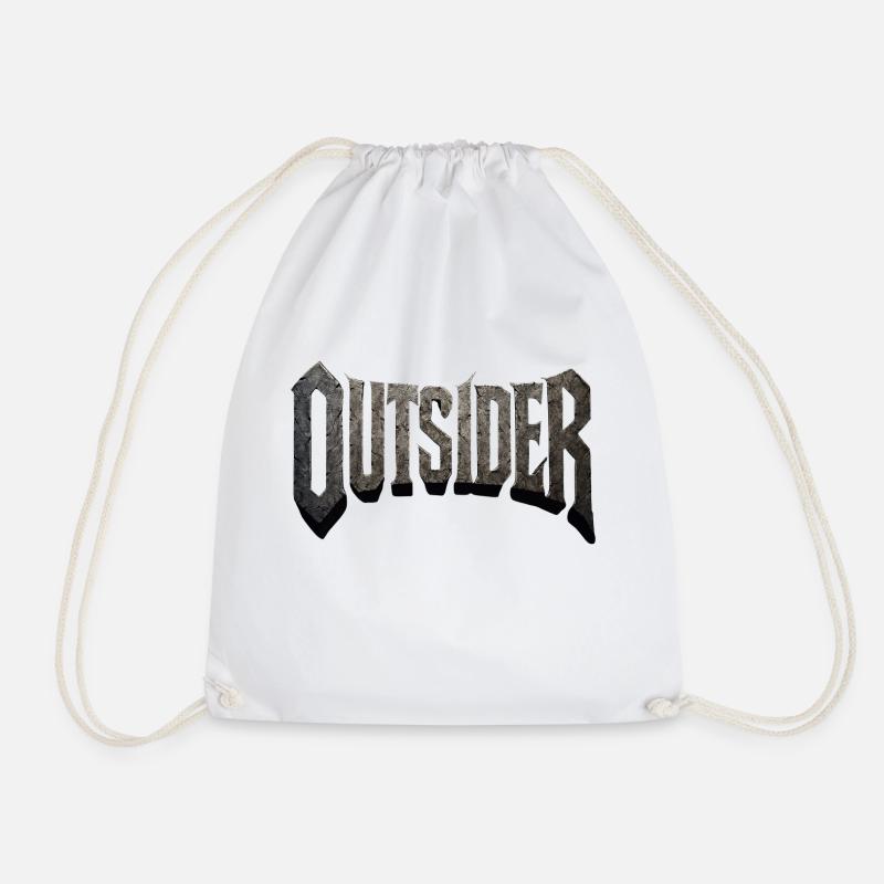 Outsider - Turnbeutel - Weiß