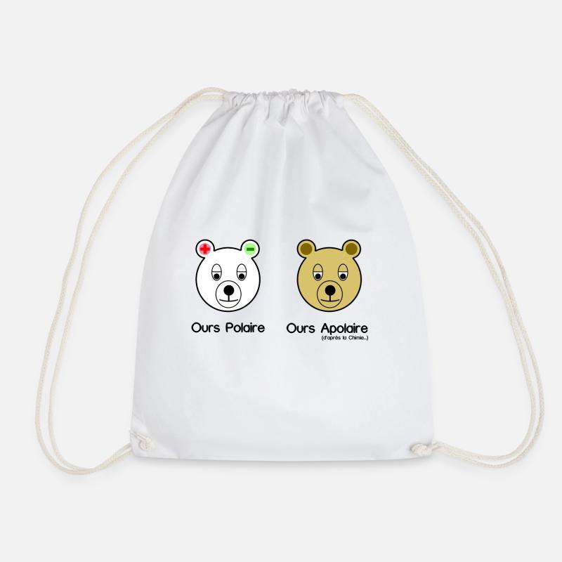 Ours Polaire - Sac de sport léger - blanc