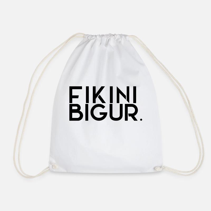 FIKINIBIGUR - Turnbeutel - Weiß