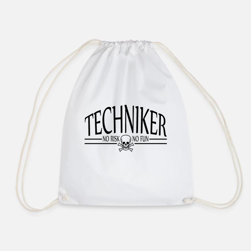 Techniker - Turnbeutel - Weiß
