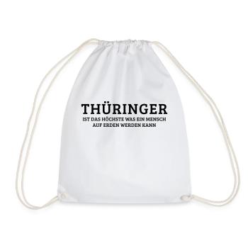 Thüringer – Thüringen (dh - Turnbeutel - Weiß - Vorne