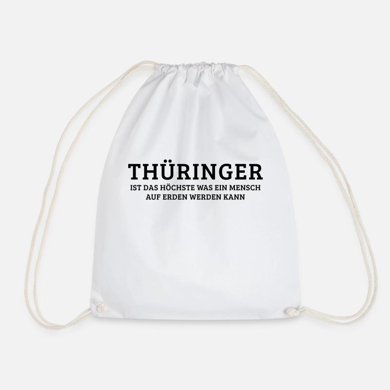 Thüringer – Thüringen (dh - Turnbeutel - Weiß