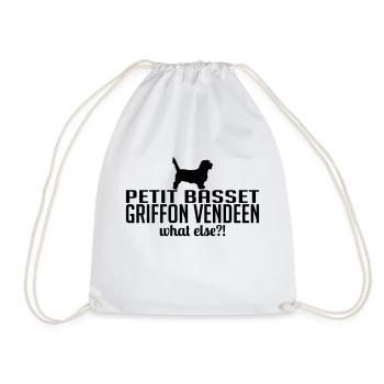 Petit Basset Griffon Vendéen whatelse - Sac de sport léger - blanc - Devant