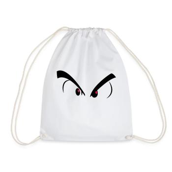 mal aux yeux - Sac de sport léger - blanc - Devant