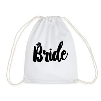 Bride - Turnbeutel - Weiß - Vorne