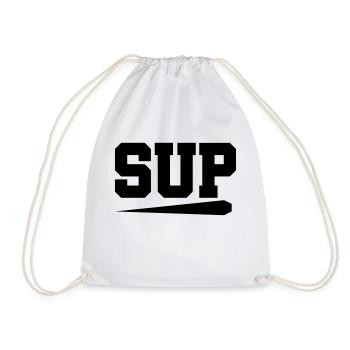 SUP - Turnbeutel - Weiß - Vorne