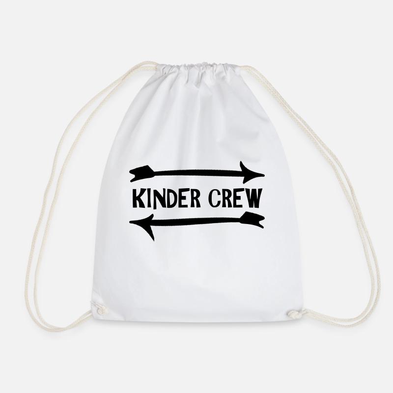 Kinder Crew - Turnbeutel - Weiß