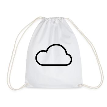 Cloud - Turnbeutel - Weiß - Vorne