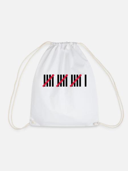 16th Birthday - Drawstring Bag - white