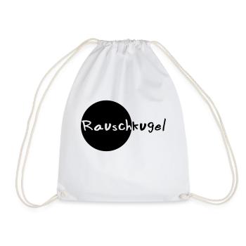 rauschkugel - Turnbeutel - Weiß - Vorne