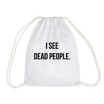 Cinéma / Citation / Série télé / Geek - Sac de sport léger - blanc - Devant
