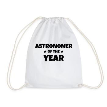 Astronomy / Astronomer / Astronomie / Astronom - Drawstring Bag - white - Front