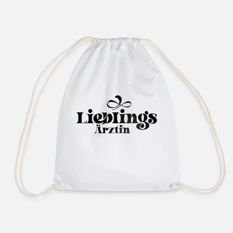 Lieblings Ärztin - Turnbeutel - Weiß
